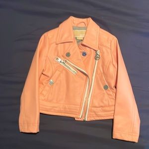 Michael kors Pink moto jacket
